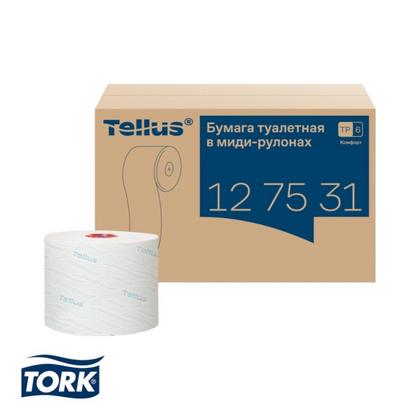 Бумага туалетная  Tellus Комфорт T6 в миди-рулонах 100м, 2-сл.