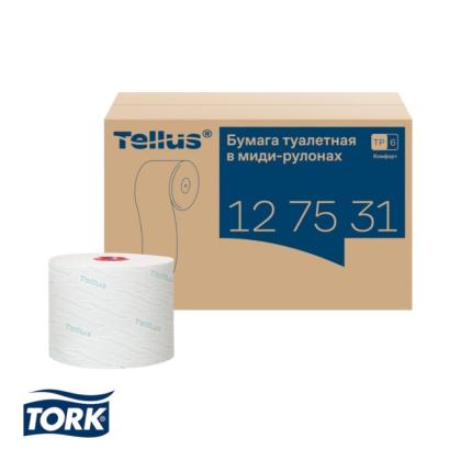 Бумага туалетная  Tellus Комфорт TP6 в миди-рулонах 100м, 2-сл.