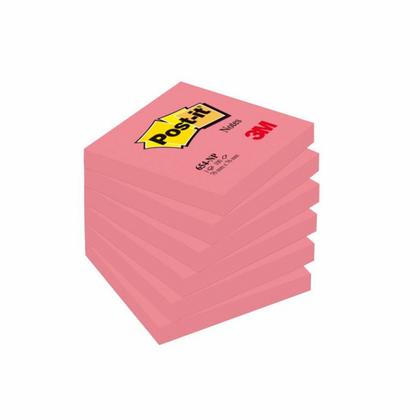 Бумага д/з на кл. осн. 76*76 мм "Post-it Notes" 100 л., желтый неон