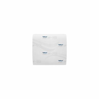 Бумага туалетная  Tellus Стандарт TР3 листовая 250 листов, 1-сл.