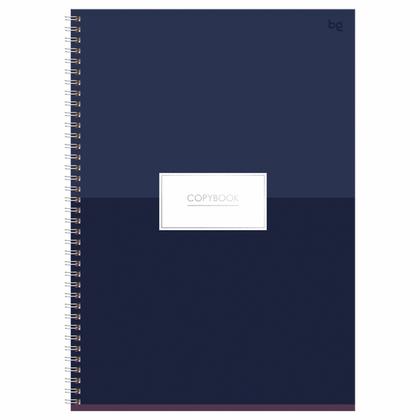 Тетрадь А4 80 л., клет. "Minimal" спираль сбоку, обл. карт., ассорти