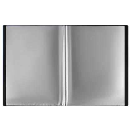 Папка на 30 карманов "OfficeSpace Вита" пласт., черный