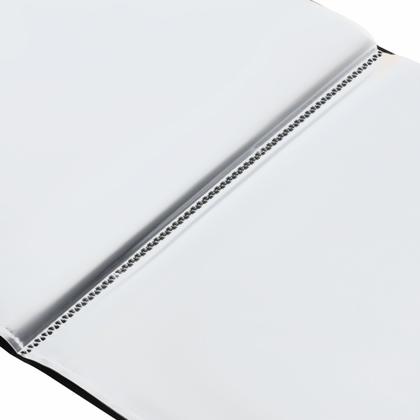 Папка на 10 карманов "Стамм" пласт., черный