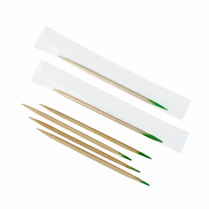 Зубочистки в индивидуальной PP упаковке (прозр) с ментолом, 1000 шт/упак