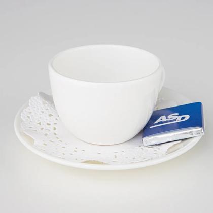 Салфетки бумажные ажурные d=14 см AVIORA, цв.белый, 250 шт