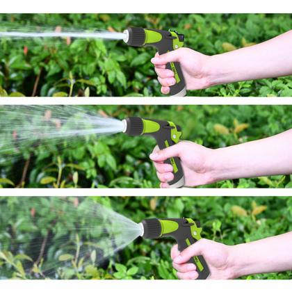 Пистолет-распылитель Deli GS EDL8763A 3 функции, быстросъем, фиксатор курка, корус аллюм.