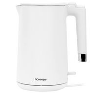 Электрочайник Sonnen KT-8719W нерж.сталь/пластик, белый