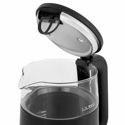 Электрочайник Sonnen KT-8717 пластик черный/стекло