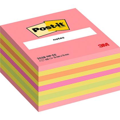 Бумага д/з на кл. осн. 76*76 мм "Post-it Classic. Неон" 450 л., ассорти