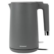 Электрочайник Sonnen KT-8719G нерж.сталь/пластик, серый