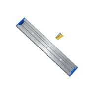 Кронштейн настенного крепления под 4 предмета с заглушками, 33 см, цв. синий