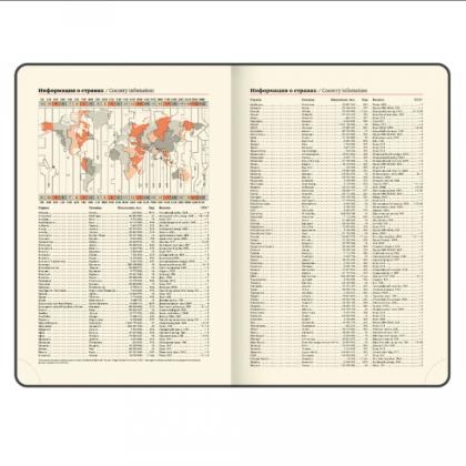 Ежедневник датир. А5 213*138 мм, 336 стр., лин. "Accent" тверд. обл. кожзам, зеленый 2026