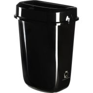 Корзина Luscan Prof Etalon для мусора 32л, с крышкой, цв. черный