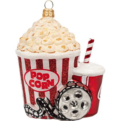 Украшение елочное "Cinema Set" 9,5 см, стекло, ассорти