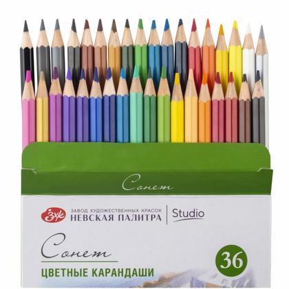 Карандаш цветной "Сонет" набор 24 цв.