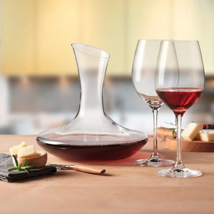 Набор д/красного вина 2 бокала + графин "Barcelona" подарочн. упак., прозрачный