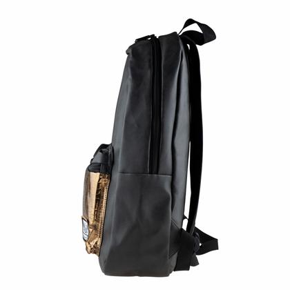 Рюкзак молодежный "Hash Glamour" кожзам., черный/золотой