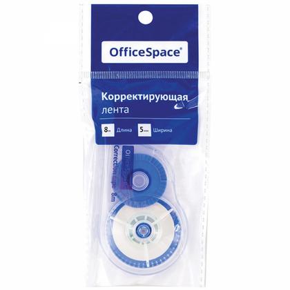 Корректор роллер "OfficeSpace" 8 м*5 мм, прозрачный