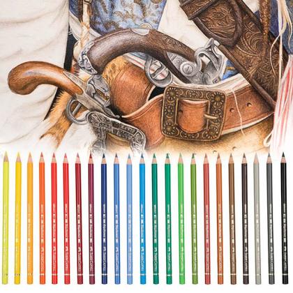 Карандаши цветные "Polychromos" 24 шт, в металлической упаковке