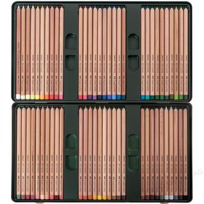 Карандаш пастельный "PITT Pastel" 24 шт в металлическом футляре