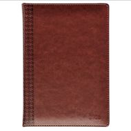 Ежедневник датир. А5 140*200 мм, 352 стр., лин. "Lozanna" тверд. обл. кожзам., коричневый 2026