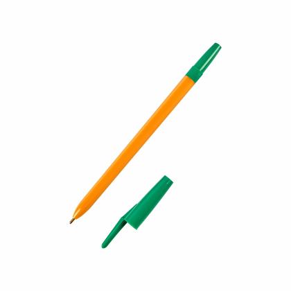 Ручка шарик. "РШ-49" 1,0 мм, пласт.,ассорти, стерж. зеленый