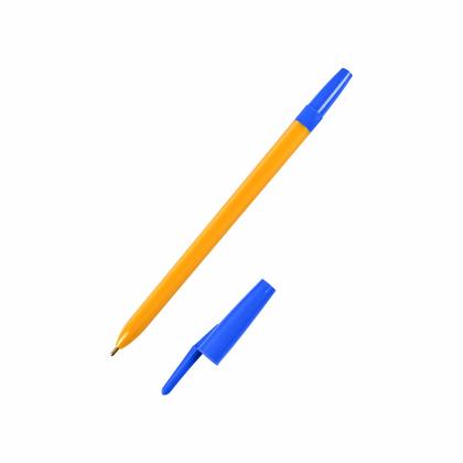 Ручка шарик. "РШ-49" 1,0 мм, пласт.,ассорти, стерж. зеленый