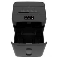 Уничтожитель TPPS EFM208D (P-5, 2.5*12mm, до 8л.80гр/9 л.70гр/м., 25 литров, банк.карты, диски, скобы, раб.цикл 10мин.)