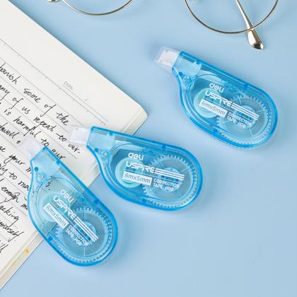 Корректор роллер "Uspire" 6 м*5 мм, голубой