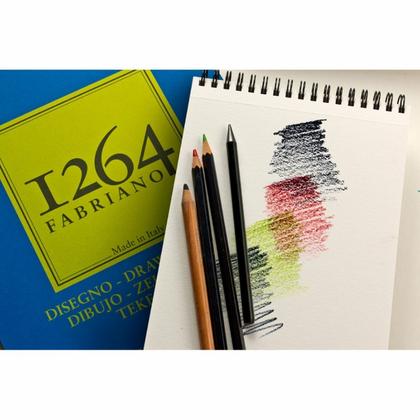 Блок-склейка бумаги для графики "Fabriano. 1264" 29,7*42 см, 200 г/м2, 50 л.