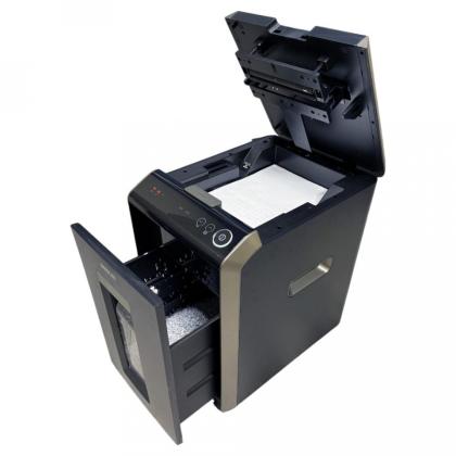 Уничтожитель Office Kit SA200C 3.8x10 (P-4, 3.8х10 мм, 14 лист., 40литров, автоподатчик 220 листов)