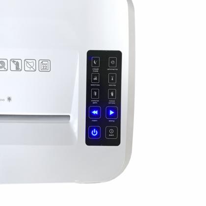 Уничтожитель Office Kit S215N 3,9x38 (P-4, 3,9х38 мм, 22 лист., 35литров, скобы, скрепки, диски. карты)