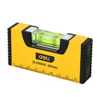 Уровень строительный Deli YS EDL290100 100 мм, магнит