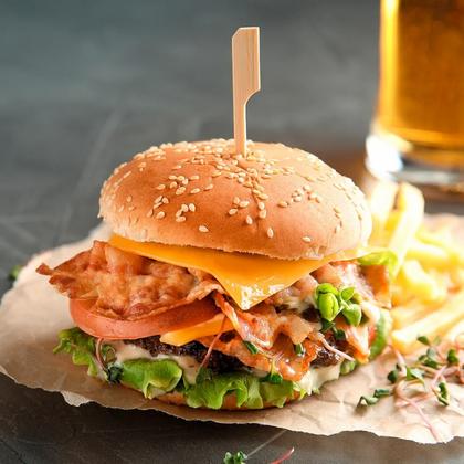 Пика гольф 12см, бамбук 100 шт./упак