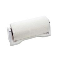 Держатель для бумажных полотенец, пластиковый, цв.снежно-белый