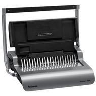 перфобиндер Fellowes® QUASAR+ механический на пласт. пружину, сшивает до 500