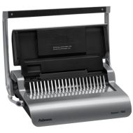 перфобиндер Fellowes® QUASAR+ механический на пласт. пружину, сшивает до 500