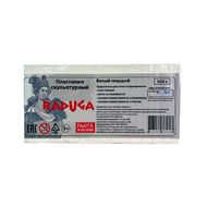 Пластилин скульптурный "7ПЛ-004ПР" белый твердый, 500 г.