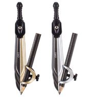 Циркуль "Deli EG20402" с карандашом, футляр, ассорти