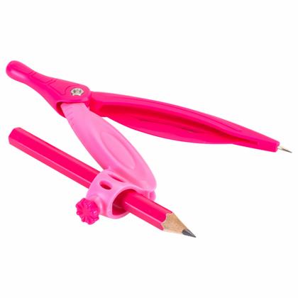 Циркуль "Deli EG20102" с карандашом, футляр, ассорти