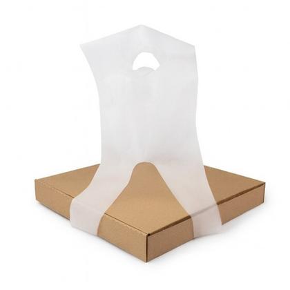 Пакет ПНД 23*57 см, 35 мкм, для переноски коробок, 500шт/упак, цв.белый