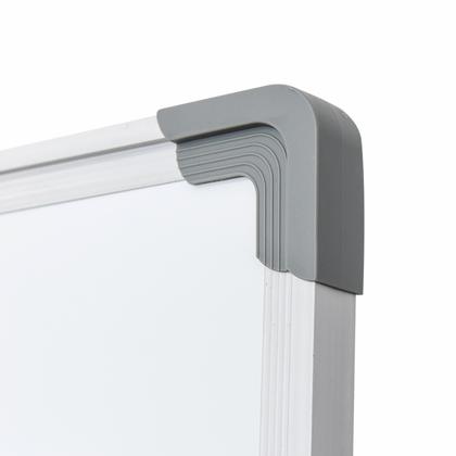 Доска 120*180 см, полимер, белый, в алюмин. профиле E39037A