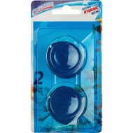 Средство чистящие д/сливного бачка "Свежинка. Море" 2*40 г, кубики