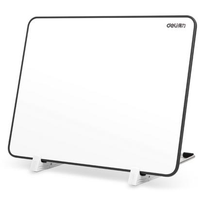 Доска 30,5*22,8 см, магнитно-маркерная, белый, в ПВХ профиле, настольная, MB135