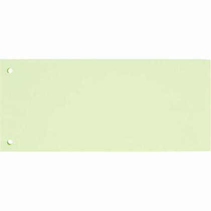 Разделитель д/документов "Комус" карт., 100 шт., б/маркир., зеленый