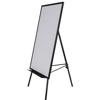 Флипчарт "E7885" 60*90 см, бел., полимер, на треноге, Deli