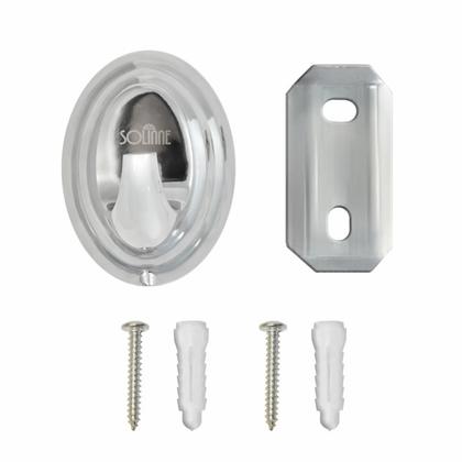 Крючок одинарный Solinne Classic 15011, хром