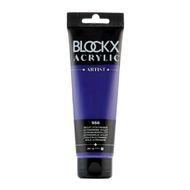 Краски акриловые "Blockx" 956 ультрамарин фиолетовый, 120 мл., туба