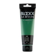 Краски акриловые "Blockx" 635 оксид зеленого, 120 мл., туба
