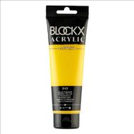Краски акриловые "Blockx" 717 основной желтый, 120 мл., туба